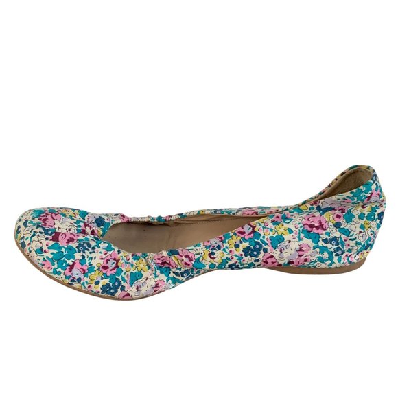 J.Crew Women's Cece Ballet Flats Liberty Floral Pattern Made in Italy Size 7.5 - Picture 6 of 11